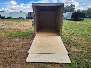2026 Rock Solid Cargo 6x12 Single Axle Enclosed w/ Polycore Upgrade and Side Vents