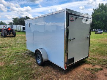 2026 Rock Solid Cargo 6x12 Single Axle Enclosed w/ Polycore Upgrade and Side Vents