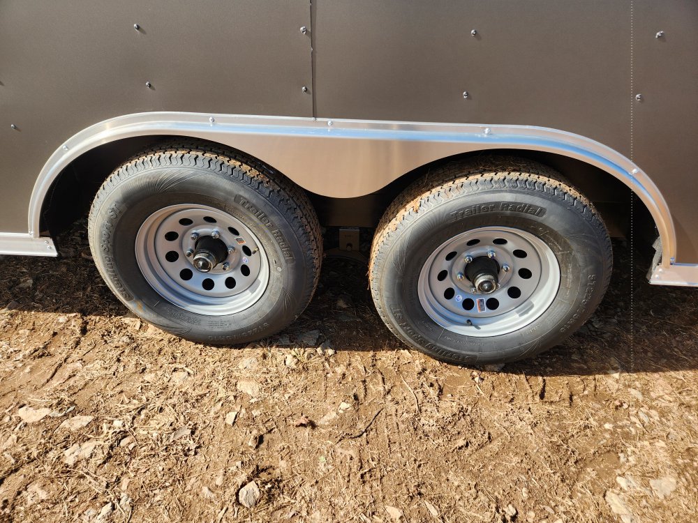 2026 Rock Solid Cargo 8.5x20 10k Enclosed w/ Polycore (.080) Metal Upgrade and 7' Interior