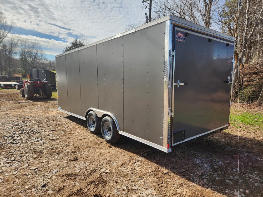 2026 Rock Solid Cargo 8.5x20 10k Enclosed w/ Polycore (.080) Metal Upgrade and 7' Interior