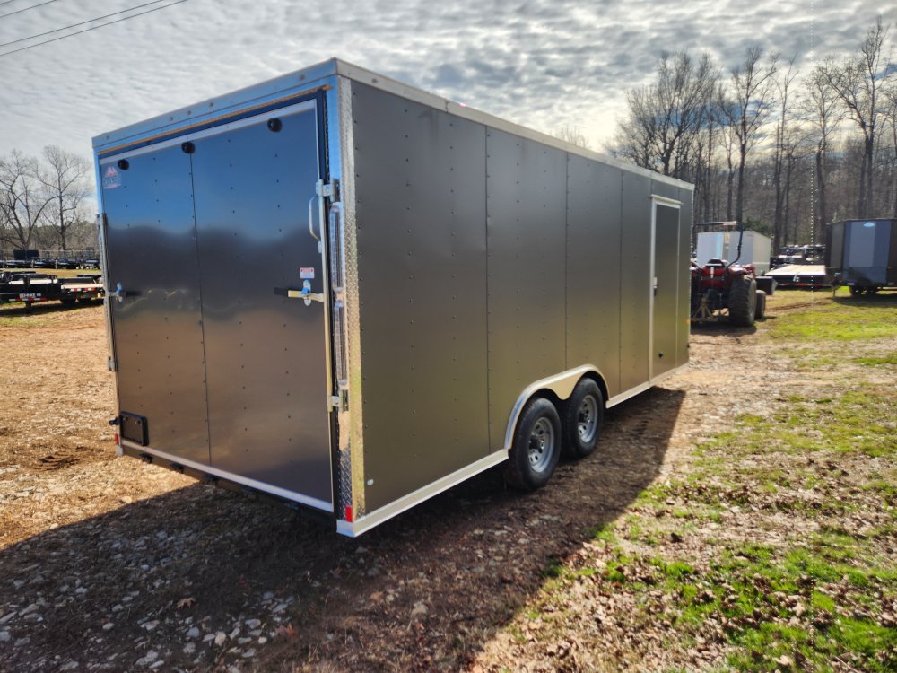 2026 Rock Solid Cargo 8.5x20 10k Enclosed w/ Polycore (.080) Metal Upgrade and 7' Interior