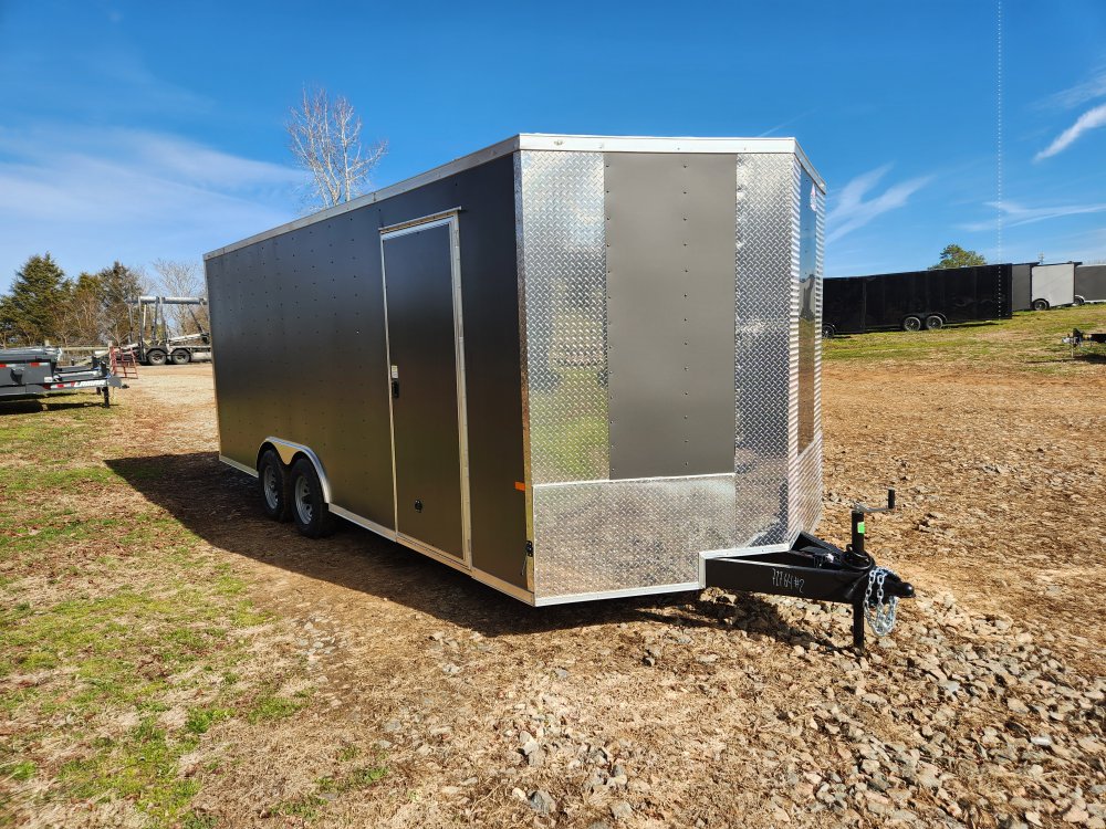 2026 Rock Solid Cargo 8.5x20 10k Enclosed w/ Polycore (.080) Metal Upgrade and 7' Interior