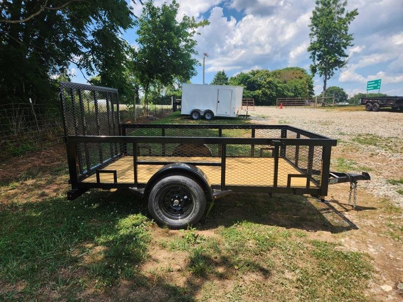 2025 Caliber 6x10 Single Axle Utility w/ 2' Mesh Sides