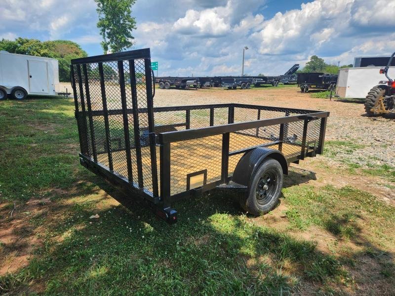 2025 Caliber 6x10 Single Axle Utility w/ 2' Mesh Sides