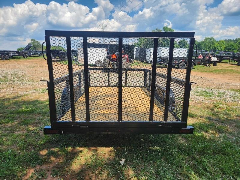 2025 Caliber 6x10 Single Axle Utility w/ 2' Mesh Sides
