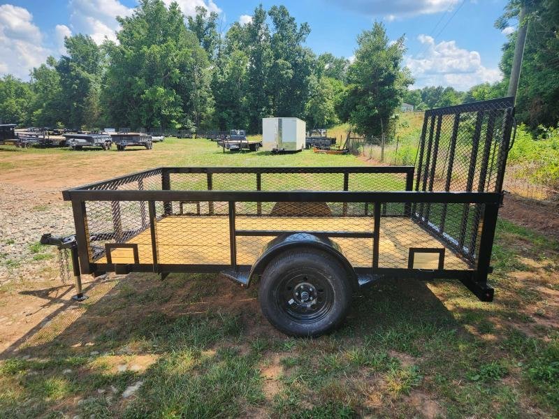 2025 Caliber 6x10 Single Axle Utility w/ 2' Mesh Sides
