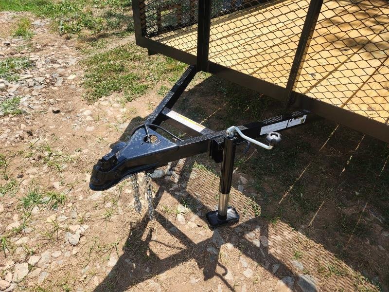 2025 Caliber 6x10 Single Axle Utility w/ 2' Mesh Sides