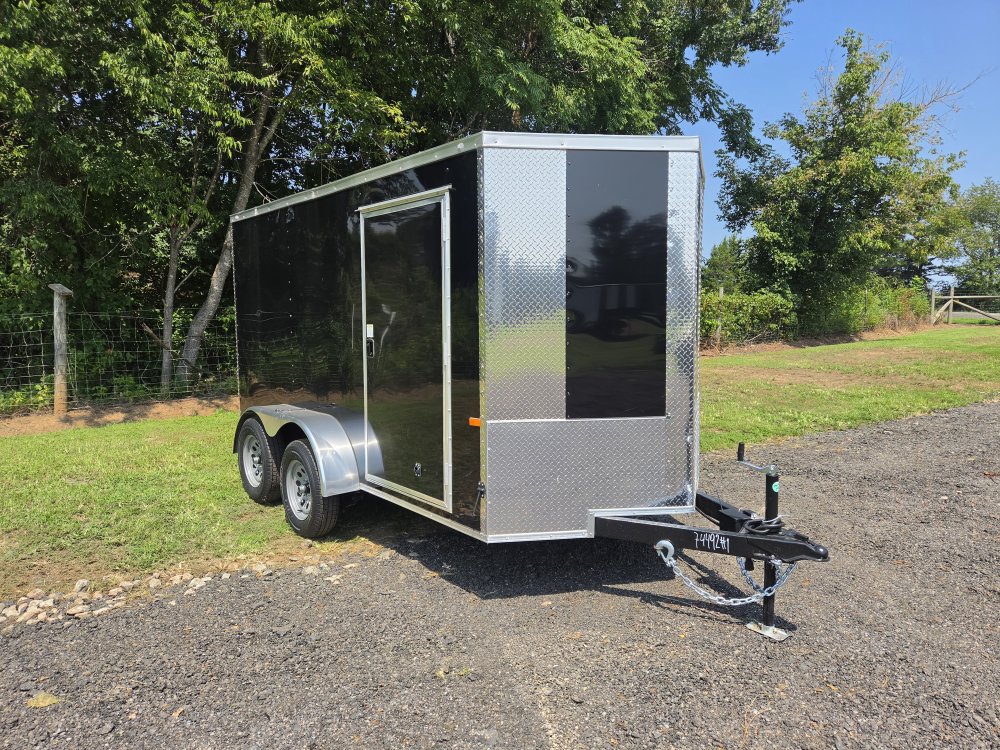 2026 Rock Solid Cargo 6x12 7k Enclosed w/ Polycore (.080) Metal Upgrade and Semi-Screwless Upgrade