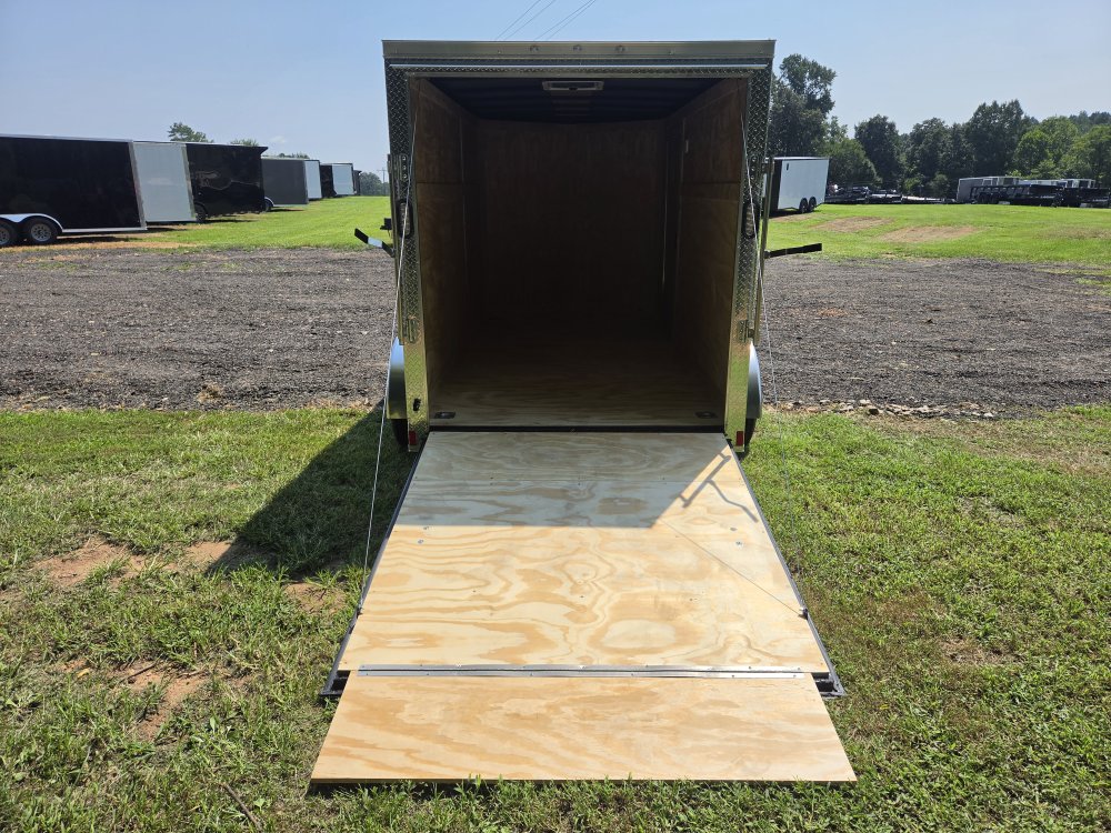 2026 Rock Solid Cargo 6x12 7k Enclosed w/ Polycore (.080) Metal Upgrade and Semi-Screwless Upgrade