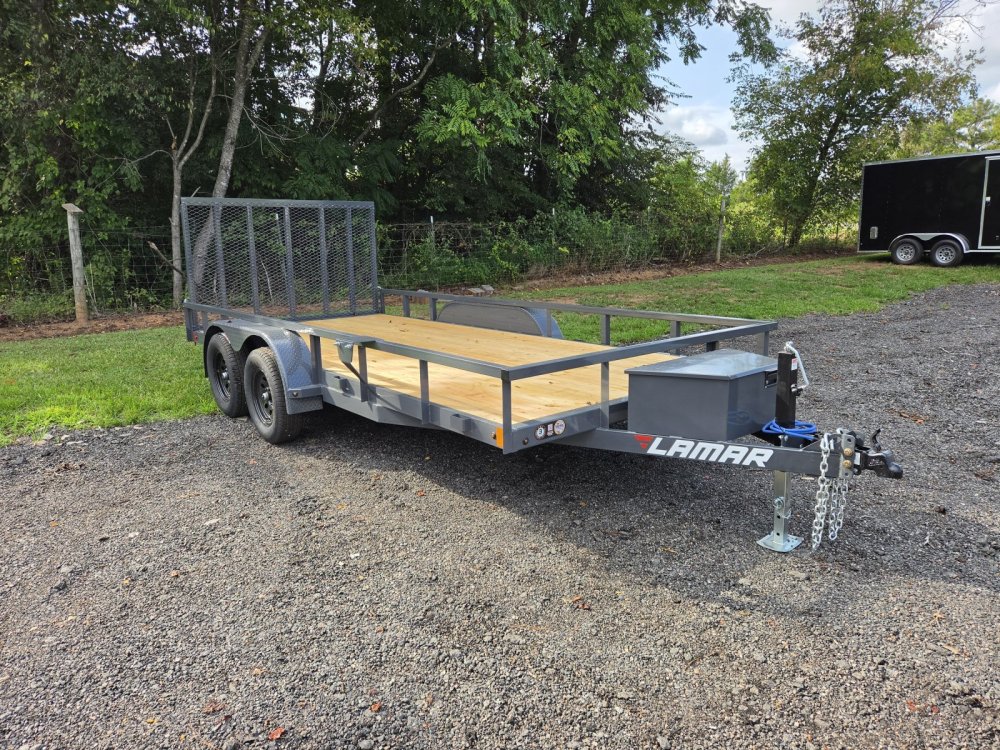 2027 Lamar 83x16 7k Utility w/ Toolbox
