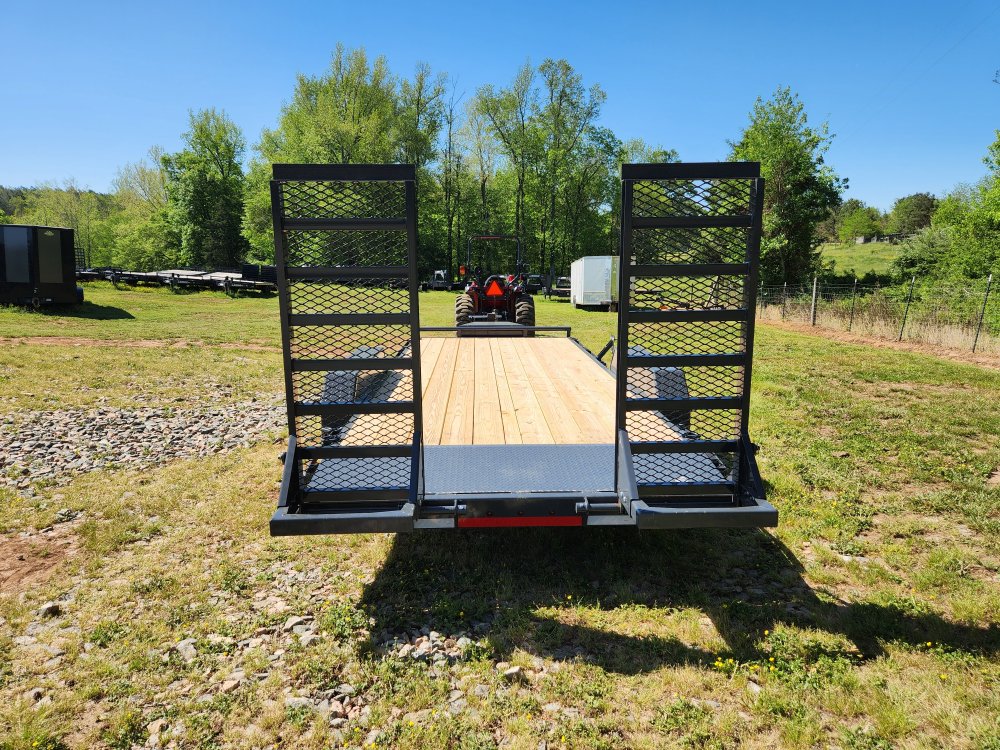 2025 Lamar Trailers 83x20 14k Equipment Hauler W/ Toolbox and Stand-Up Ramps