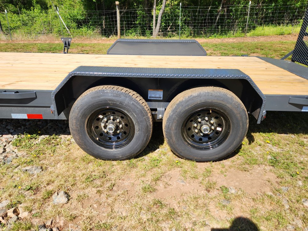 2025 Lamar Trailers 83x20 14k Equipment Hauler W/ Toolbox and Stand-Up Ramps