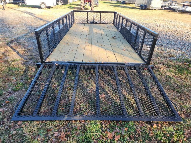 2025 Caliber 7x16 7k Utility w/ 2' Mesh Sides