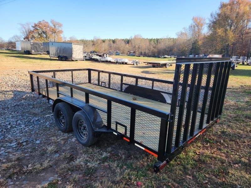 2025 Caliber 7x16 7k Utility w/ 2' Mesh Sides