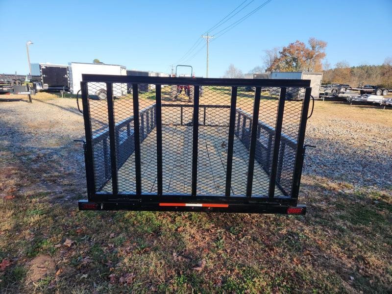 2025 Caliber 7x16 7k Utility w/ 2' Mesh Sides