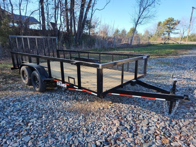 2025 Caliber 7x16 7k Utility w/ 2' Mesh Sides