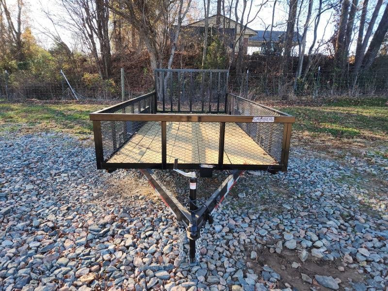 2025 Caliber 7x16 7k Utility w/ 2' Mesh Sides