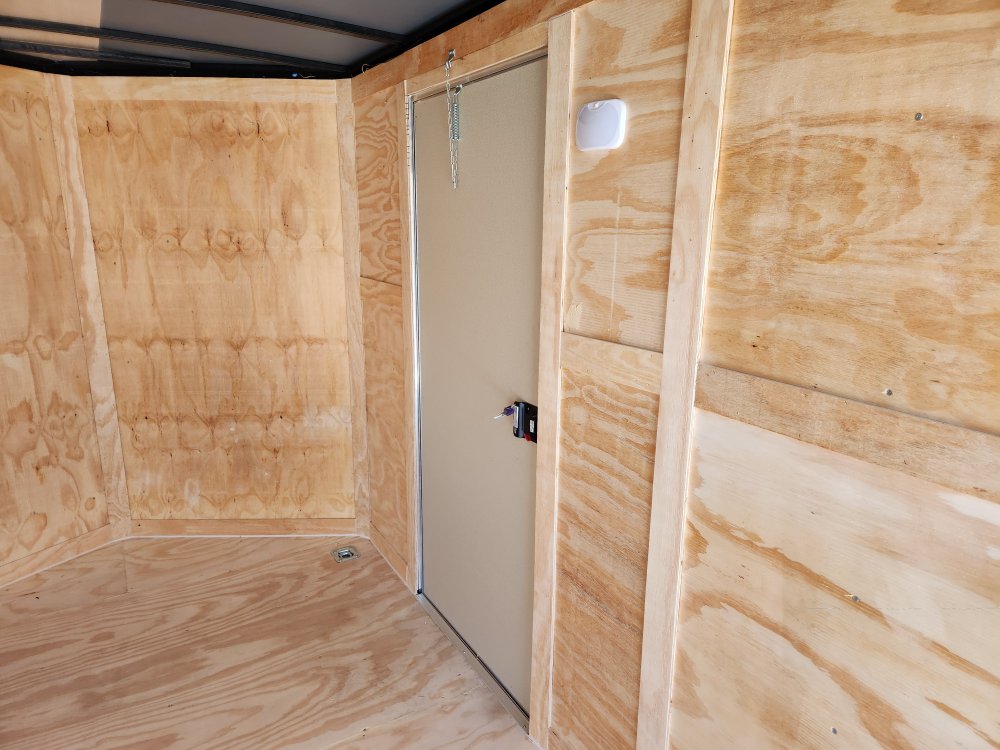 2026 Rock Solid Cargo 7X14 7K Enclosed w/ 7' Interior, Polycore Upgrade, Semi-Screwless Upgrade and 