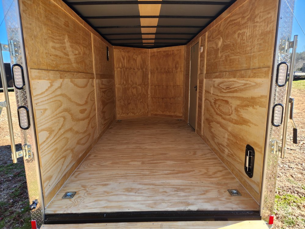 2026 Rock Solid Cargo 7X14 7K Enclosed w/ 7' Interior, Polycore Upgrade, Semi-Screwless Upgrade and 