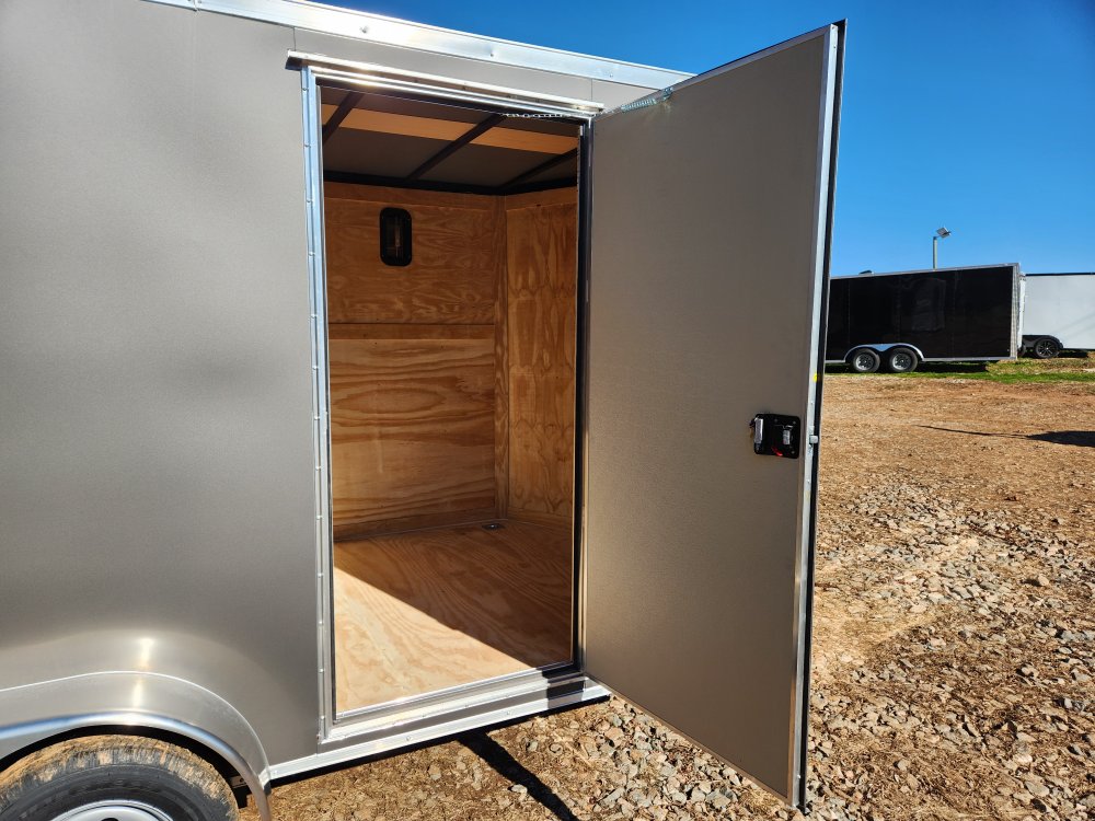 2026 Rock Solid Cargo 7X14 7K Enclosed w/ 7' Interior, Polycore Upgrade, Semi-Screwless Upgrade and 