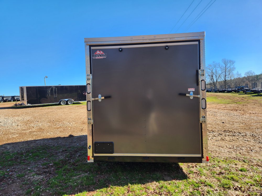 2026 Rock Solid Cargo 7X14 7K Enclosed w/ 7' Interior, Polycore Upgrade, Semi-Screwless Upgrade and 