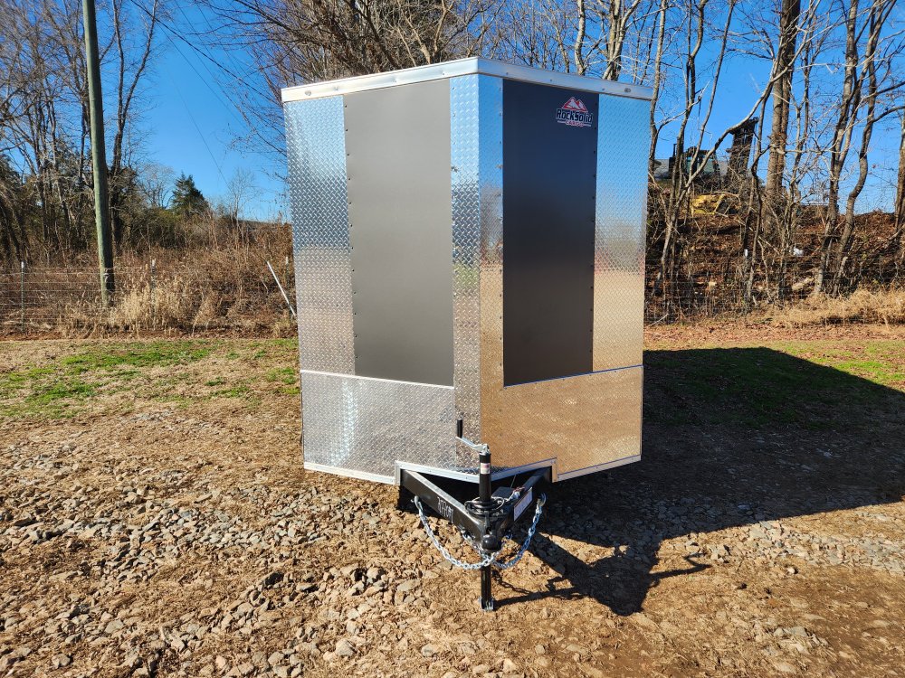 2026 Rock Solid Cargo 7X14 7K Enclosed w/ 7' Interior, Polycore Upgrade, Semi-Screwless Upgrade and 