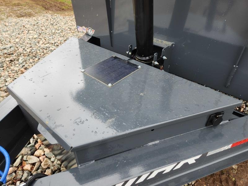 2026 Lamar Trailers 7x16 21k Telescopic Dump w/ Upgraded Tires, Wireless Remote, Solar Charger, 2 Ba