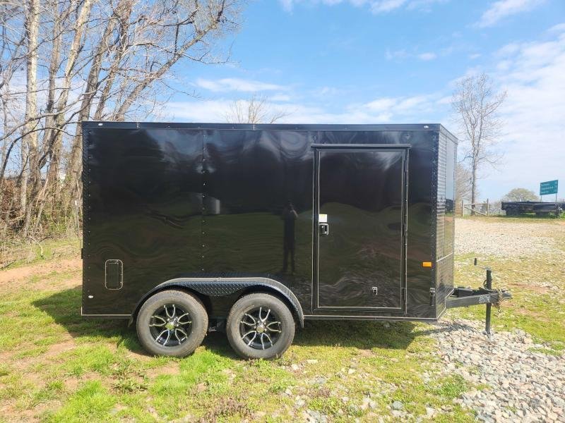 2026 Rock Solid Cargo 7x12 7k w/ Blackout Package, Polycore Upgrade and Semi-Screwless Upgrade