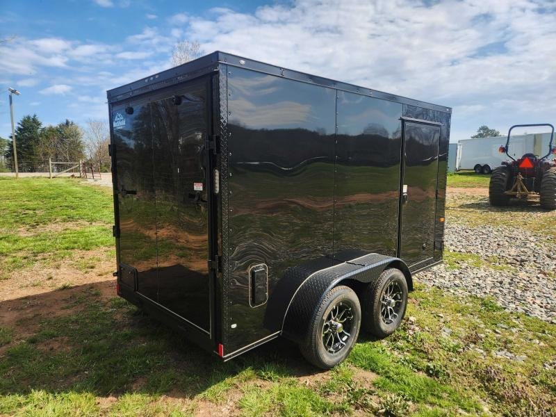 2026 Rock Solid Cargo 7x12 7k w/ Blackout Package, Polycore Upgrade and Semi-Screwless Upgrade