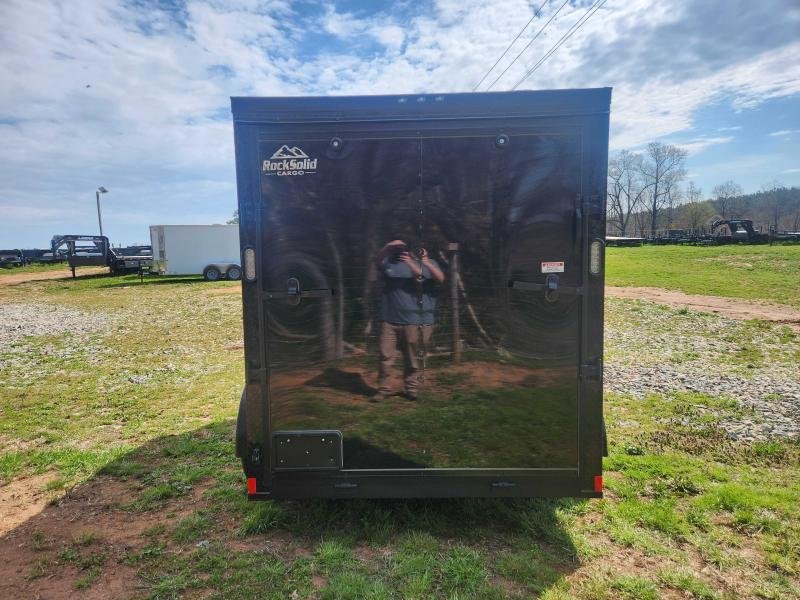 2026 Rock Solid Cargo 7x12 7k w/ Blackout Package, Polycore Upgrade and Semi-Screwless Upgrade