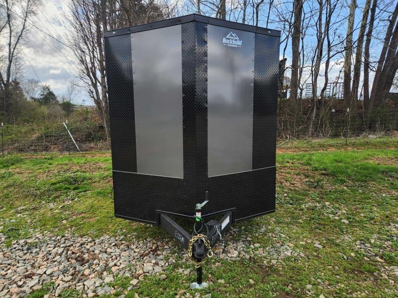 2026 Rock Solid Cargo 7x16 7k Enclosed w/ Blackout Special Package, 7' Interior Height, (.080) Polyc
