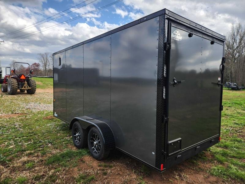 2026 Rock Solid Cargo 7x16 7k Enclosed w/ Blackout Special Package, 7' Interior Height, (.080) Polyc