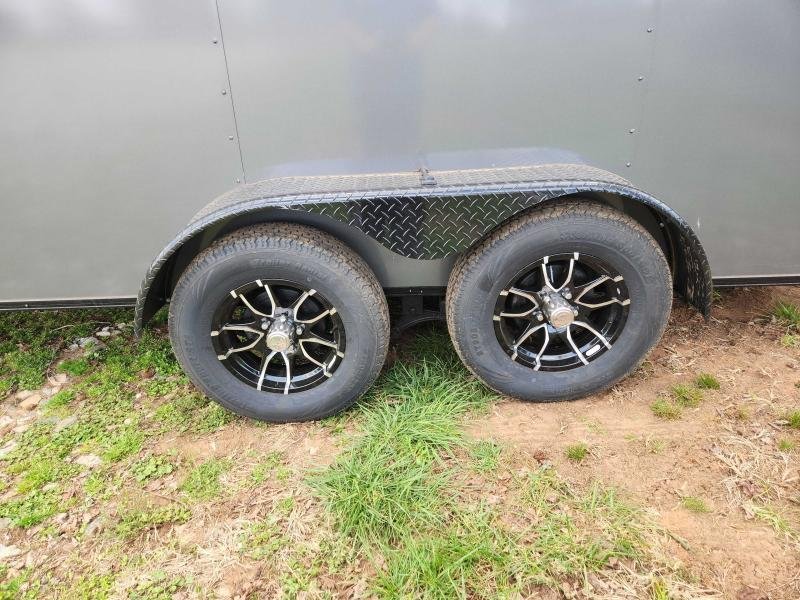 2026 Rock Solid Cargo 7x16 7k Enclosed w/ Blackout Special Package, 7' Interior Height, (.080) Polyc