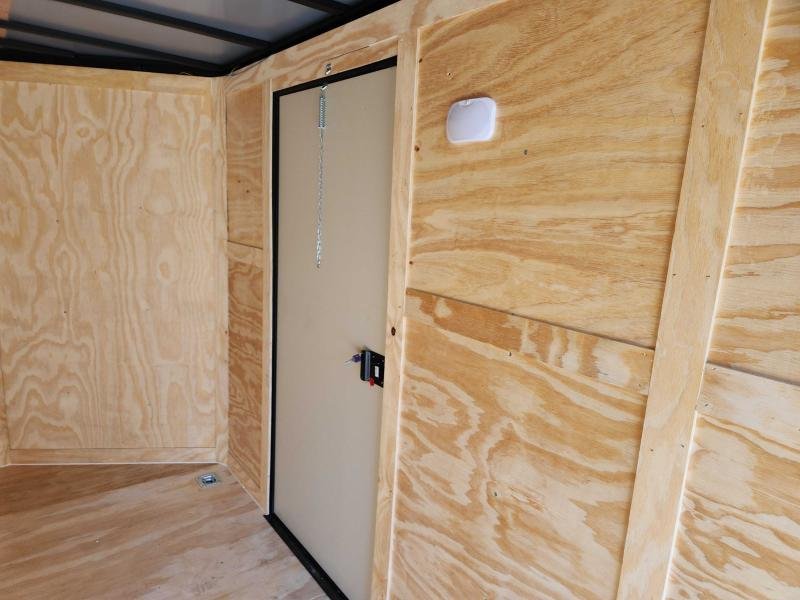 2026 Rock Solid Cargo 7x16 7k Enclosed w/ Blackout Special Package, 7' Interior Height, (.080) Polyc