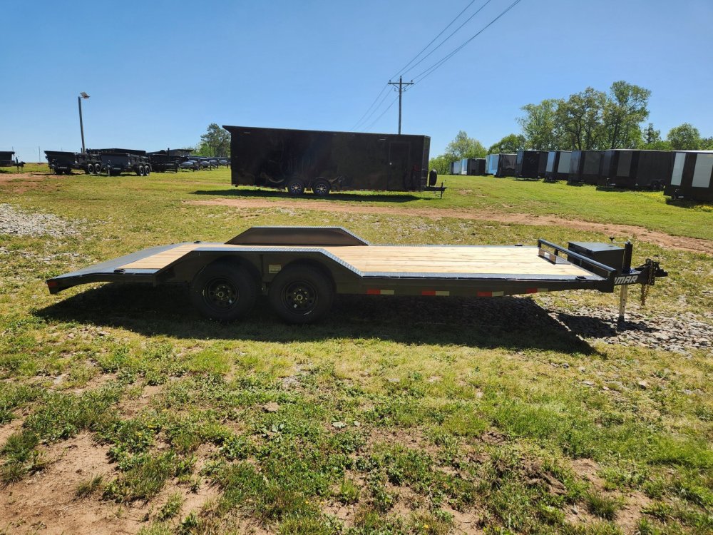 2026 Lamar Trailers 102x20 10k Car Hauler w/ Toolbox, Winch Plate and Drive-Over Fenders