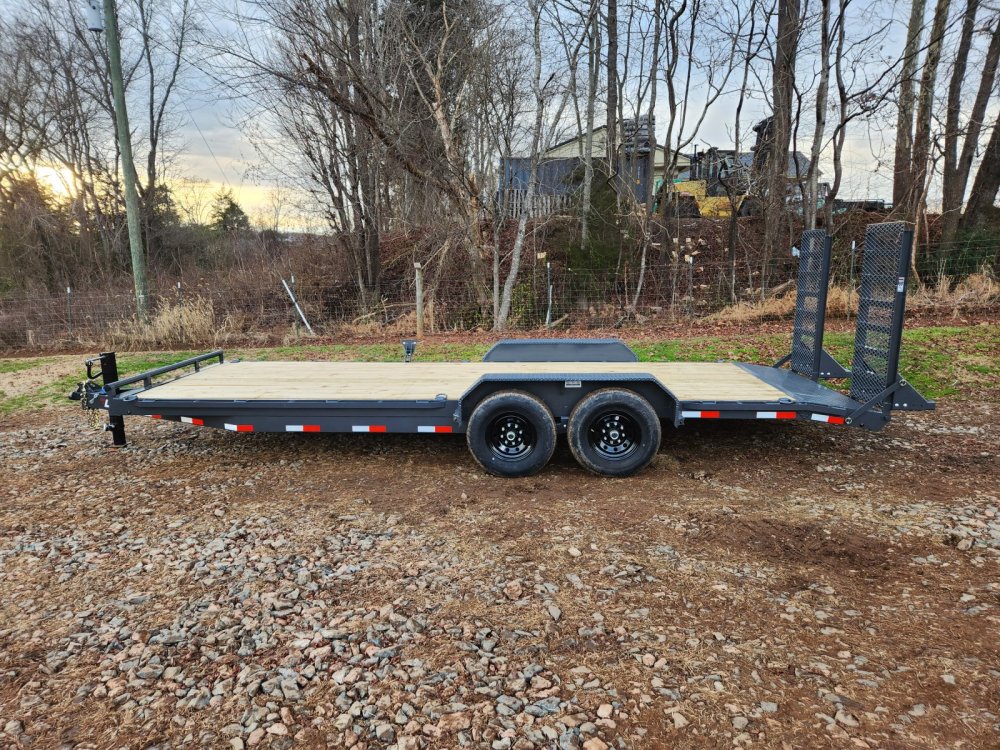 2026 Lamar 83X22 14K Equipment Hauler w/ Stand-Up Ramps