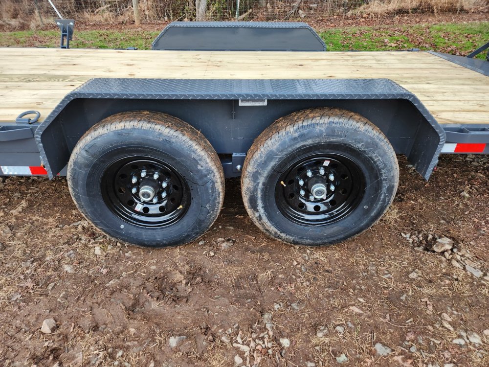 2026 Lamar 83X22 14K Equipment Hauler w/ Stand-Up Ramps