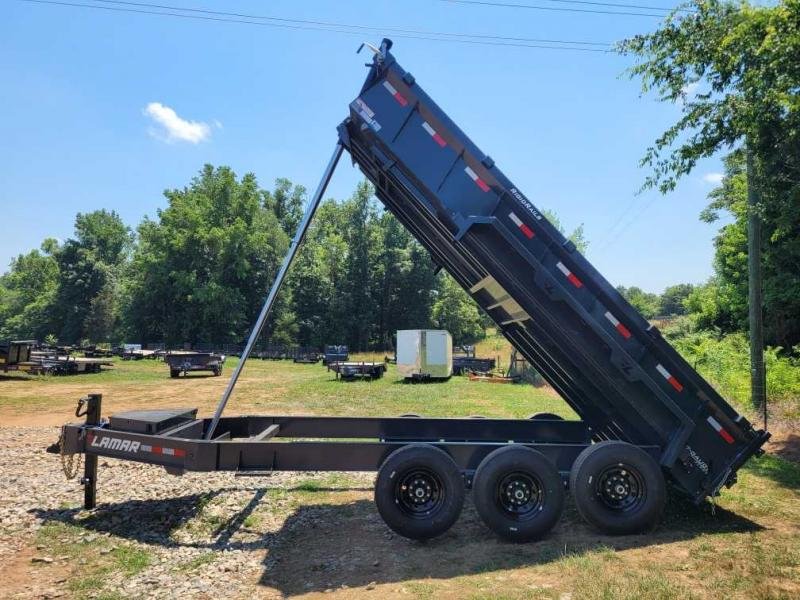 2026 Lamar 7x16 21k Telescopic Dump w/ 24" Sides