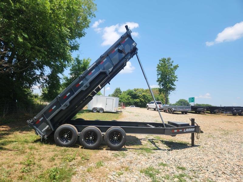 2026 Lamar 7x16 21k Telescopic Dump w/ 24" Sides