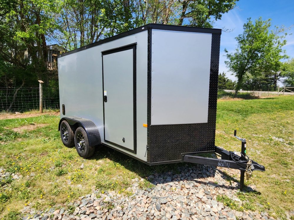 2026 Rock Solid Cargo 6x12 7k Enclosed w/ Blackout Package, Polycore Metal and Semi-Screwless Upgrad