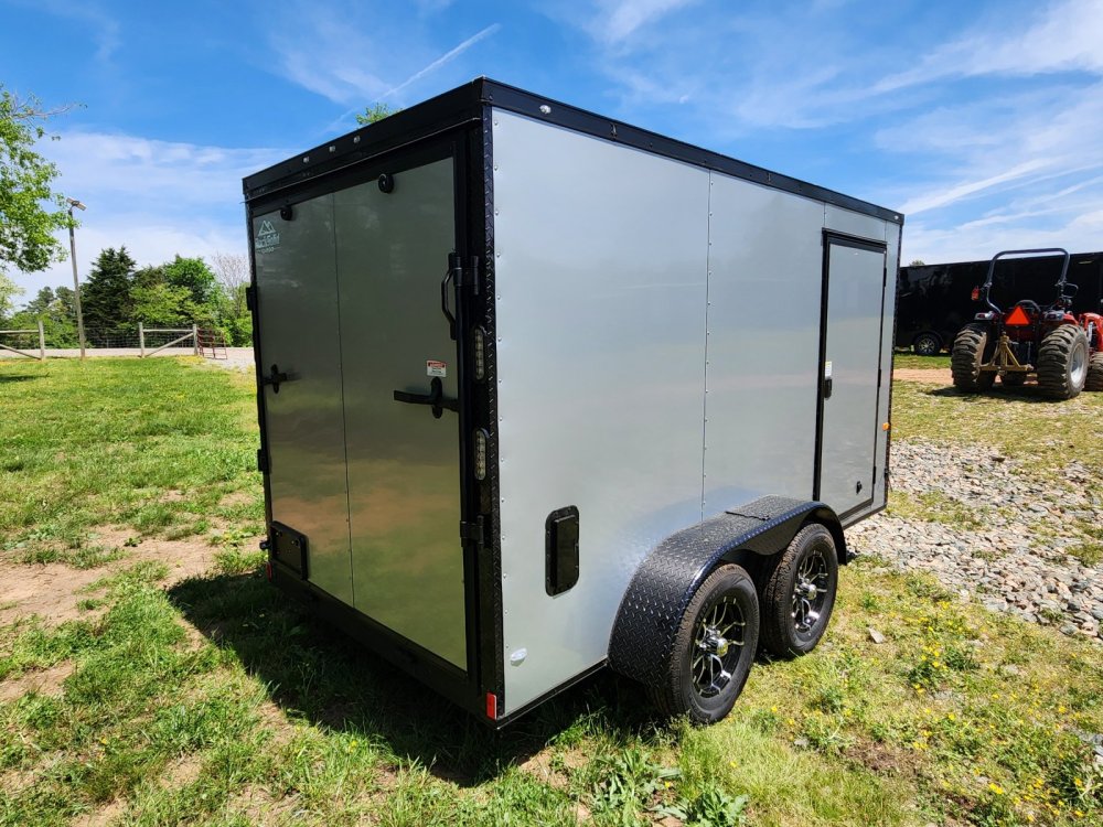 2026 Rock Solid Cargo 6x12 7k Enclosed w/ Blackout Package, Polycore Metal and Semi-Screwless Upgrad