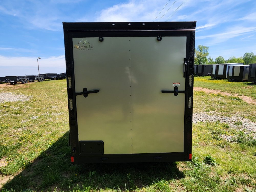 2026 Rock Solid Cargo 6x12 7k Enclosed w/ Blackout Package, Polycore Metal and Semi-Screwless Upgrad