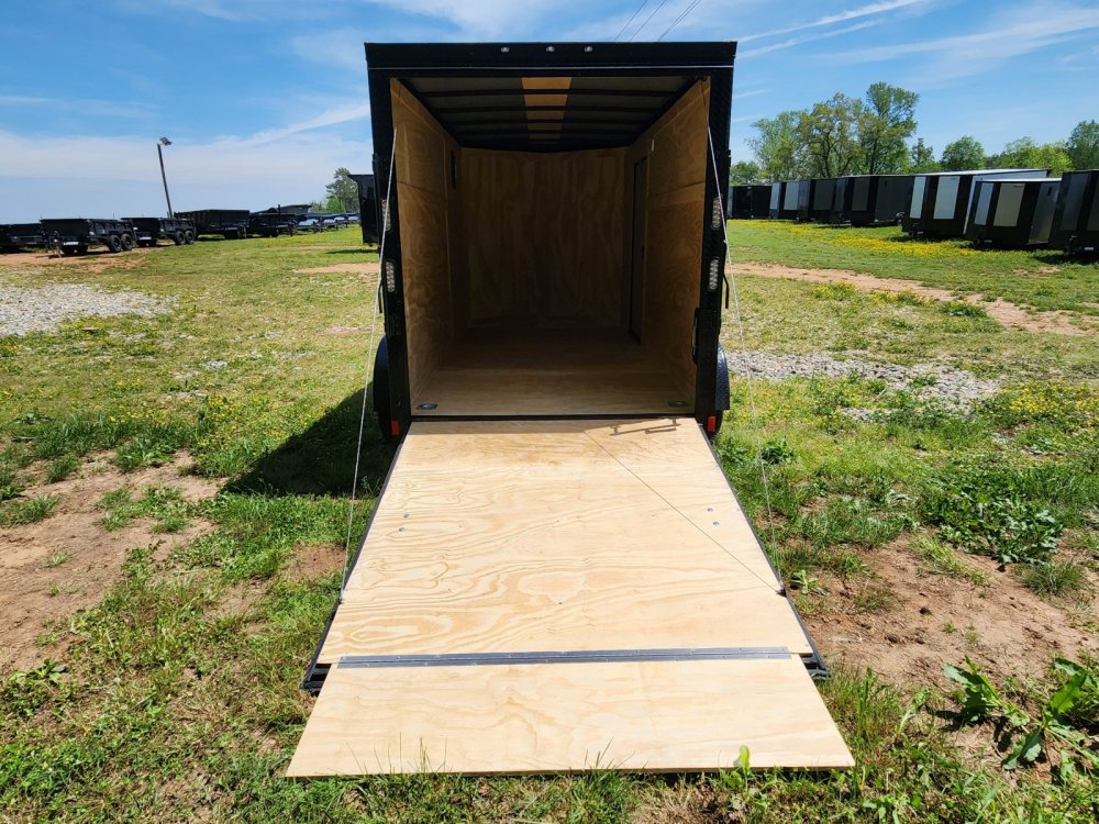 2026 Rock Solid Cargo 6x12 7k Enclosed w/ Blackout Package, Polycore Metal and Semi-Screwless Upgrad