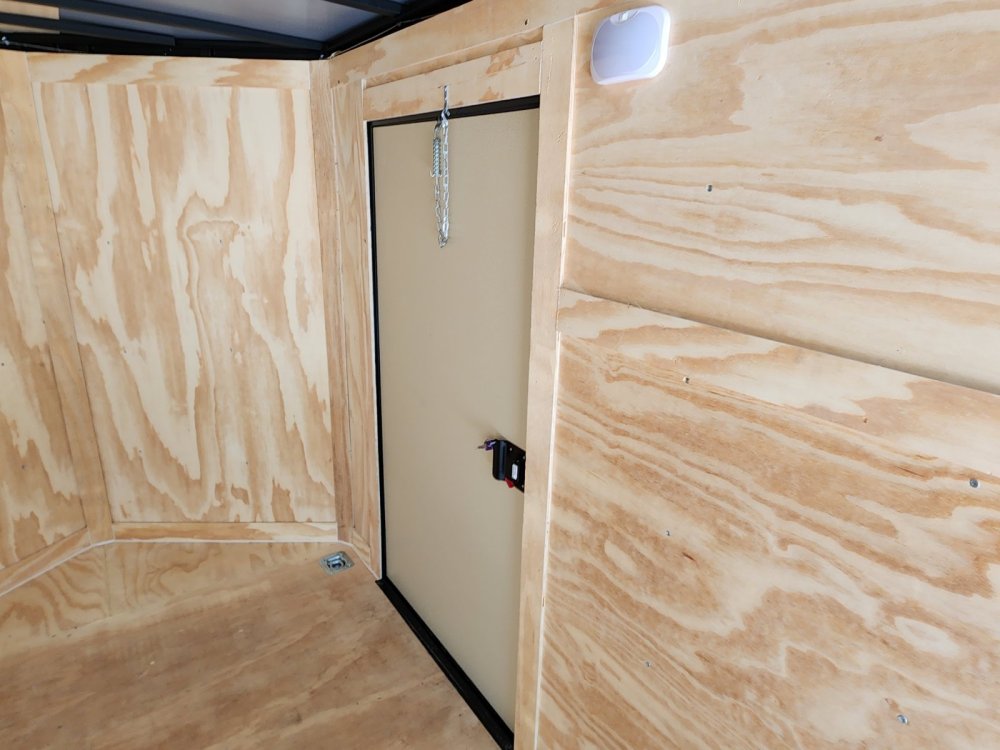 2026 Rock Solid Cargo 6x12 7k Enclosed w/ Blackout Package, Polycore Metal and Semi-Screwless Upgrad