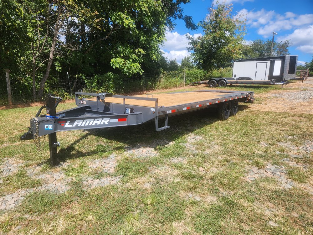 2026 Lamar 102X24 14K Deckover w/ Rhino Ramps