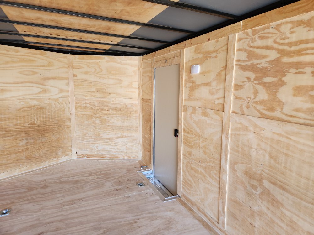 2026 Rock Solid Cargo 8.5x24 10k Enclosed w/ 7' Interior, Polycore Metal and Semi-Screwless Upgrade