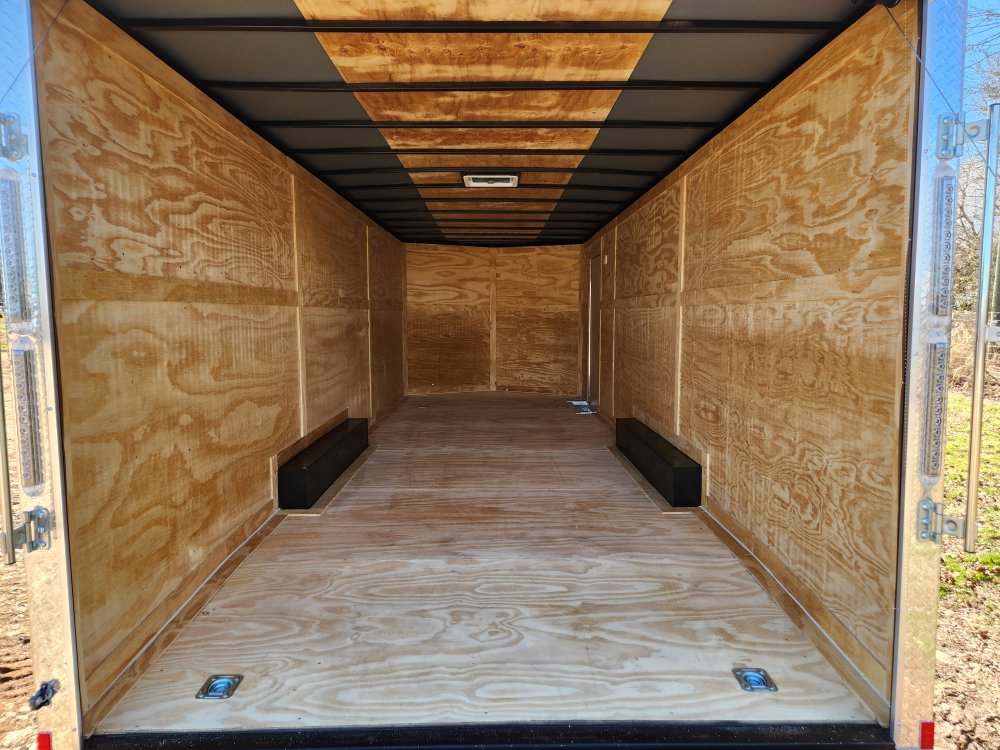 2026 Rock Solid Cargo 8.5x24 10k Enclosed w/ 7' Interior, Polycore Metal and Semi-Screwless Upgrade
