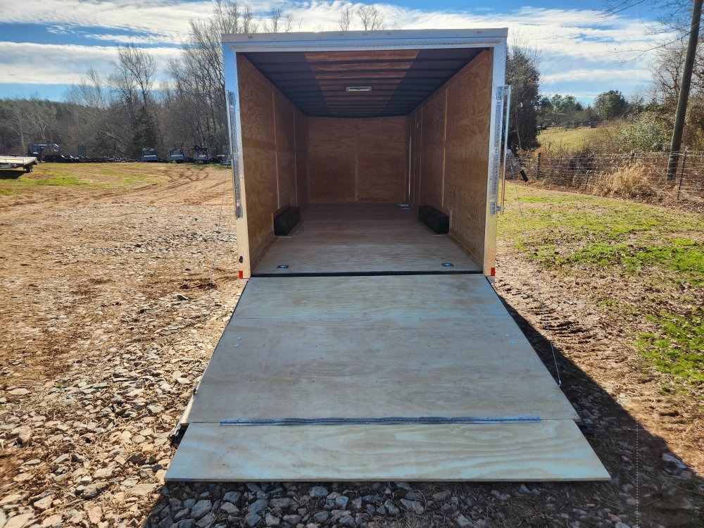 2026 Rock Solid Cargo 8.5x24 10k Enclosed w/ 7' Interior, Polycore Metal and Semi-Screwless Upgrade