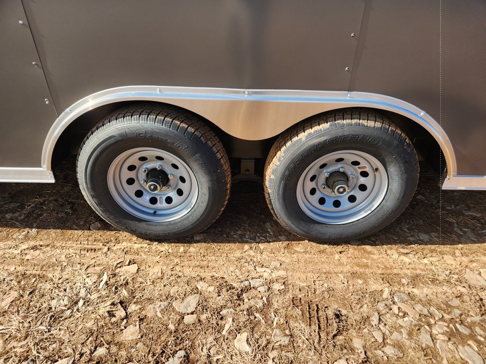 2026 Rock Solid Cargo 8.5x24 10k Enclosed w/ 7' Interior, Polycore Metal and Semi-Screwless Upgrade