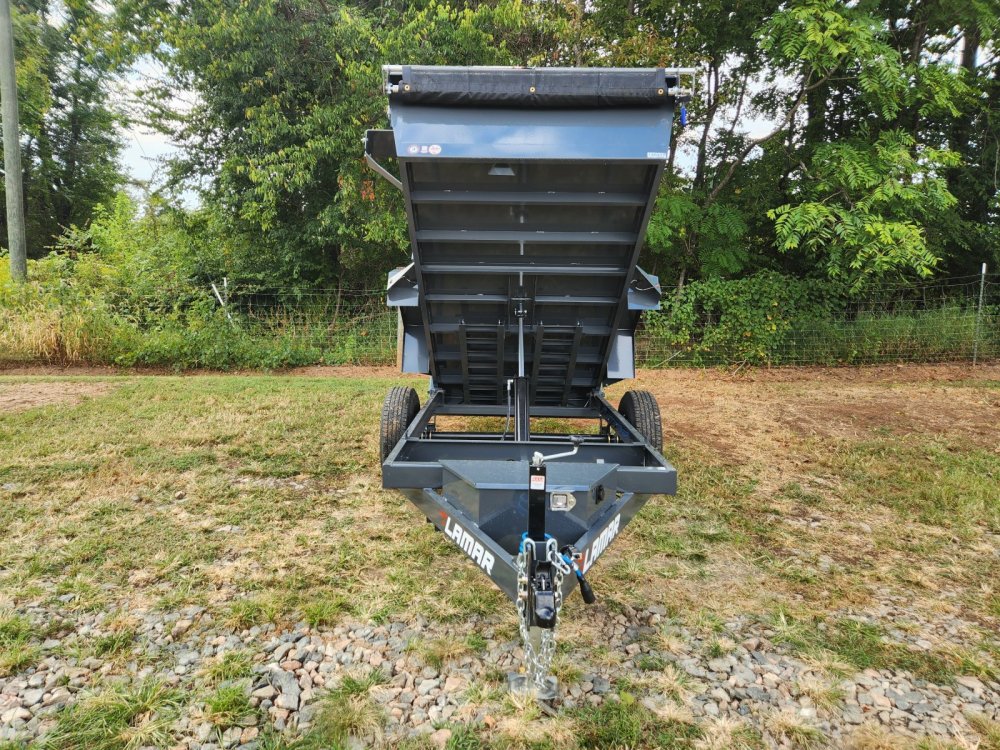 2026 Lamar 5x10 7k Single Axle Dump w/ 18" Sides